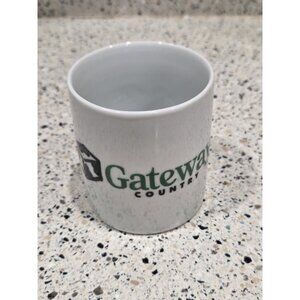 RARE Vintage Gateway Country Coffee Mug Cup Computers Y2K